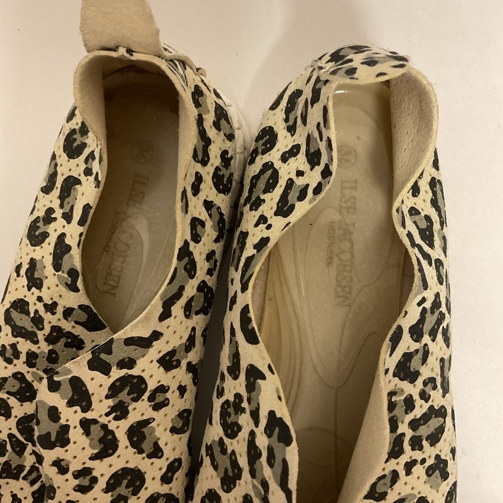 Ilse Jacobsen Tulip Leopard Slip-On Sneaker, Size 6 - Picture 3 of 8
